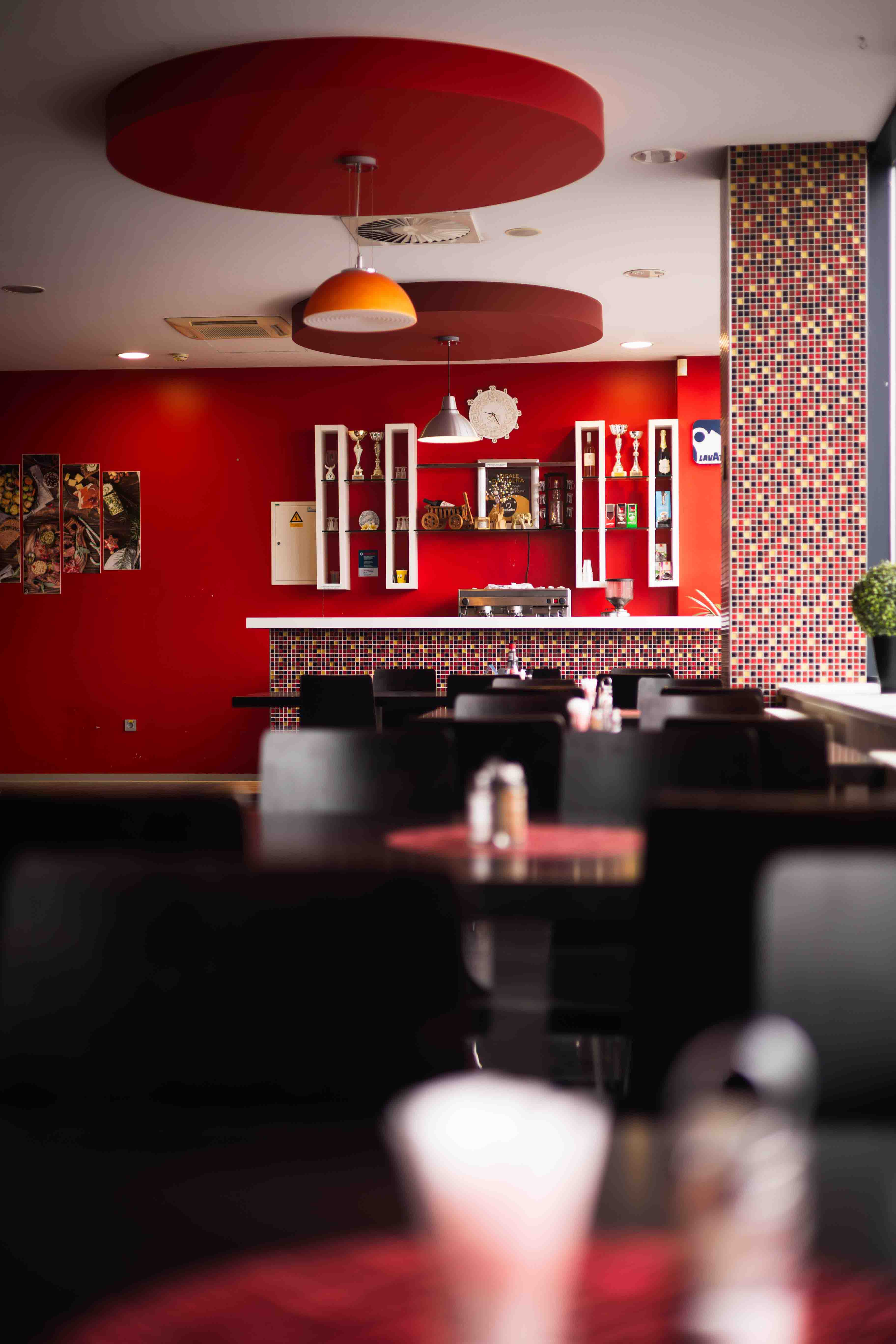 Unutrašnjost restorana Bistro Steffi